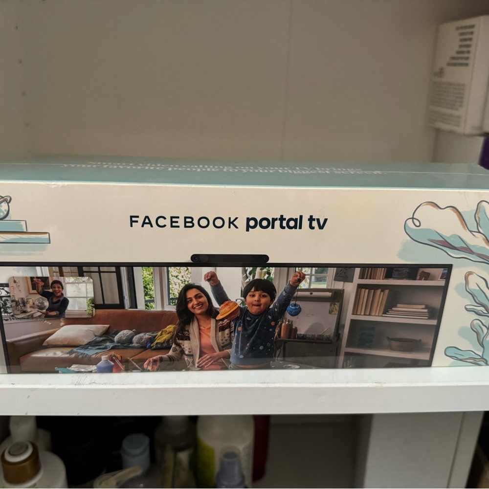 New never opened Facebook portal tv